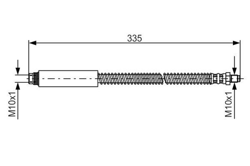 New brake hose - new, for