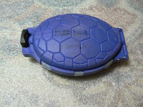 Blue turtle fly box case - blue, box/case