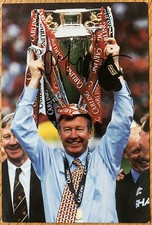 Sir Alex Ferguson Signed Manchester United Premier League Champion 6x4Photo COA
