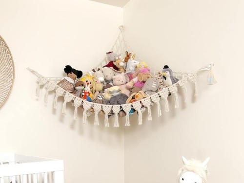 Teddy hammock toy storage - teddy,