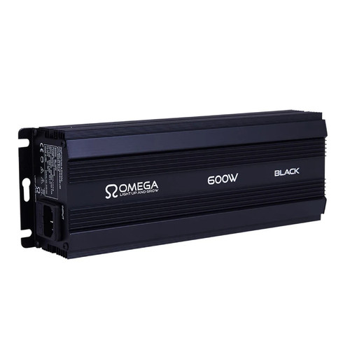 Omega black 600 watt - omega, dimmable