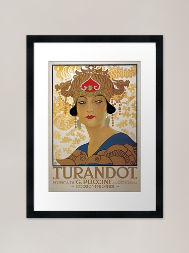 Old opera poster puccini - old,
