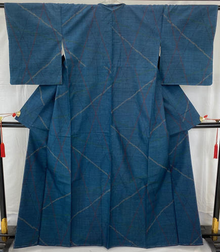 Japanese vintage kimono silk - vintage,