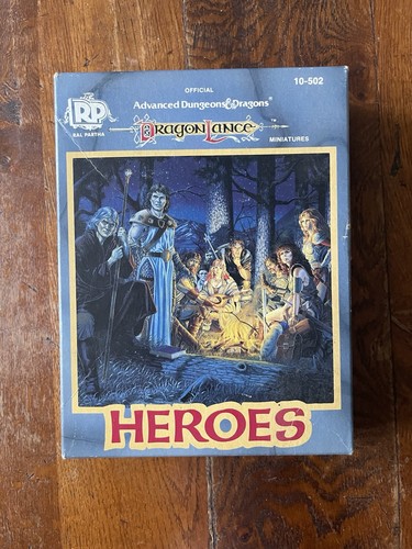Dragon lance heroes metal - dragon,
