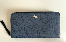 Radley Blue Large Zip Around