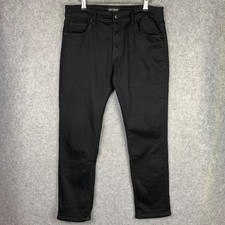 Armani Jeans Vintage Designer Denim Jeans Made in Italy Black W34 L30