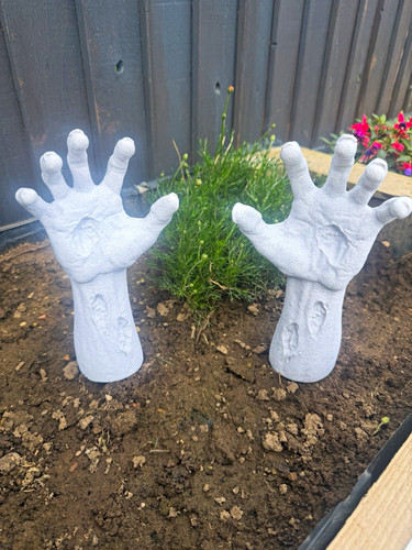 Pair white marble - pair,