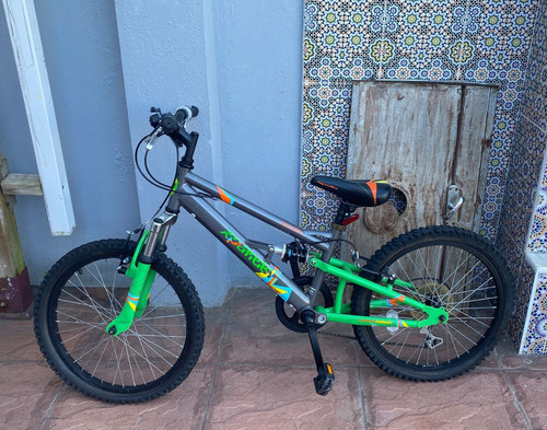 Apollo kids bike green grey - apollo,