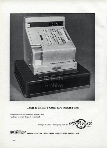 Original 1957 advert for - , cash