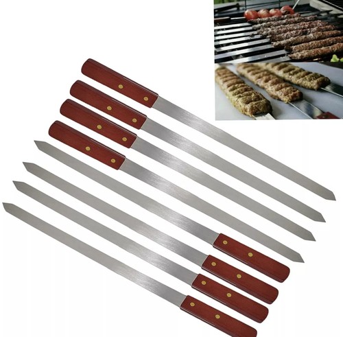 Large barbecue skewers flat - large,