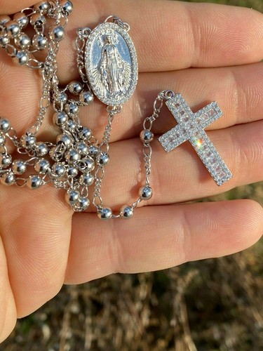 Rosary beads necklace - rosary,