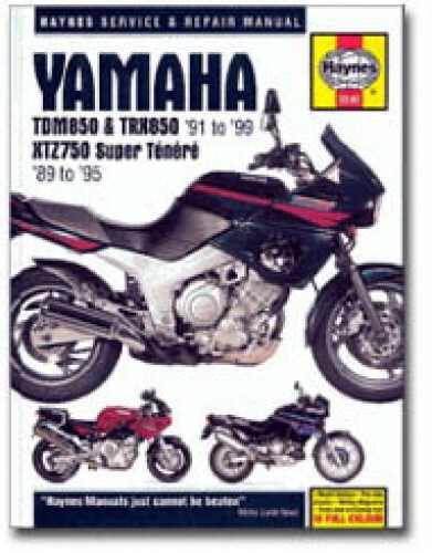 Haynes yamaha tdm850 - yamaha,