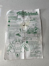 vintage dragons island instructions mighty max