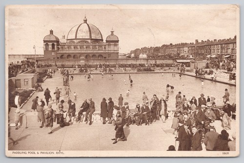 Rhyl paddling pool and - rhyl,