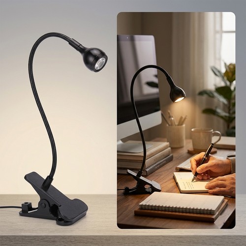 Usb led clip lamp - clip, on