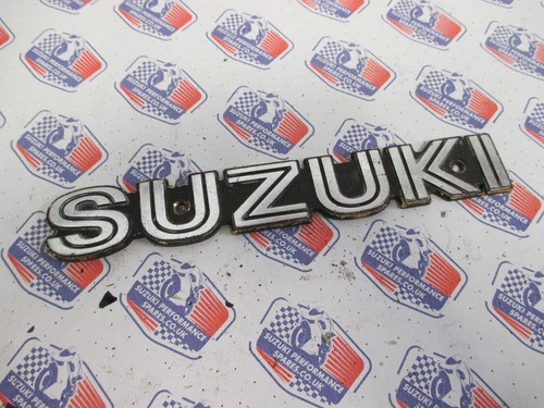 Suzuki tank badge emblem - emblem,