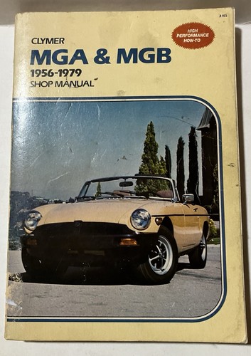 Clymer mga mgb 1956 - mga, 1956-1979