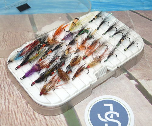 Salmon flies incl - 34,