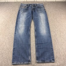 Diesel Jeans Mens W33 L32 Blue