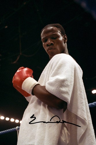 Chris eubank signed - signed, printed