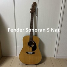 Fender Sonoran S Nat Acoustic Guitar Excellent Sound Quality Beautiful Design