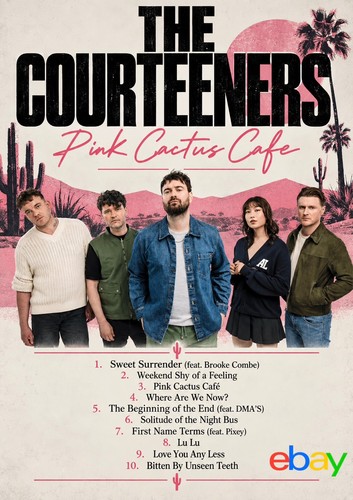 The courteeners pink cactus - pink,