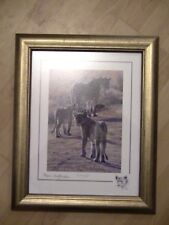 Stephen Gayford Keep up  237/1100 signed print with COA Framed