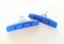 Blue brake pads for skyway