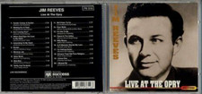 Live at the Opry Jim Reeves CD