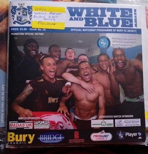 Bury wycombe wanderers - bury,