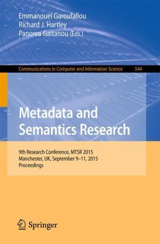 Metadata and semantics - metadata,