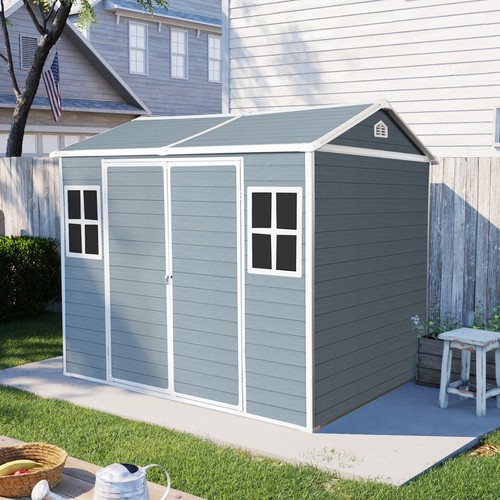 8x6 resin outdoor storage - resin,