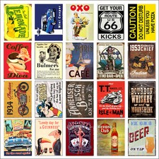 Various Retro Tin Metal