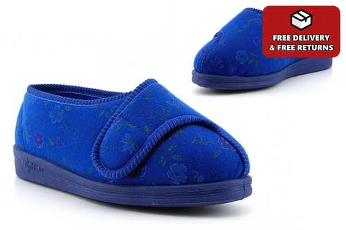 Womens wide fit slippers - wide,