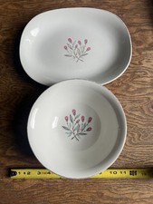 2 VTG Mid century WEDGEWOOD UK