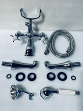 Westminster Traditional Chrome Freestanding Bath Shower Mixer