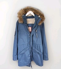 Joe Browns Mens Blue Parka