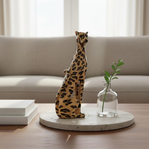 Leopard figurine creature - leopard,