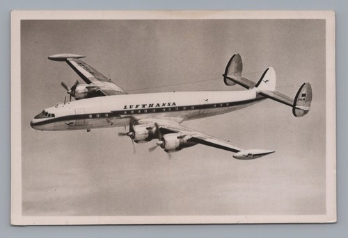 Lufthansa lockheed super - lockheed,