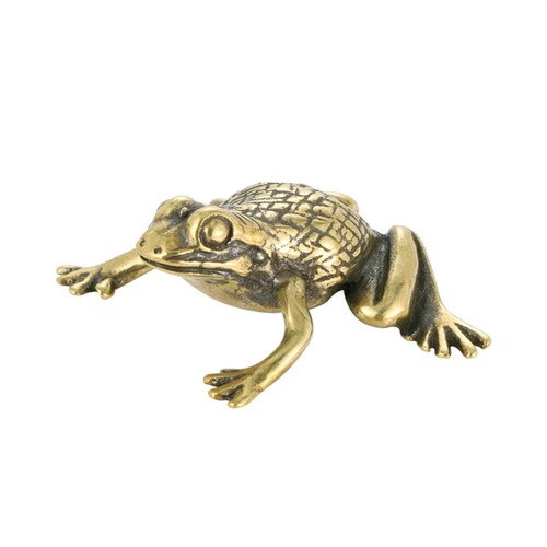 1pc brass toad - toad, figurine
