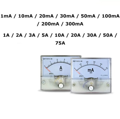 1pcs 1ma 300ma 75a dc - 1ma~300ma,