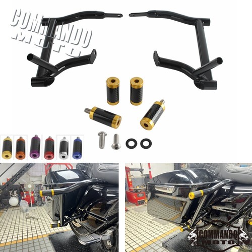 Saddlebag guard crash bar for - guard,