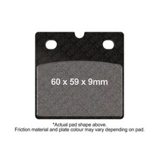 Ebc semi sintered brake pads - v,