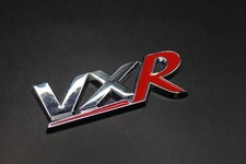 Chrome Silver Red VXR Rear