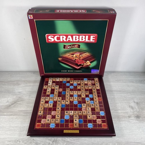 Scrabble deluxe word board - scrabble,