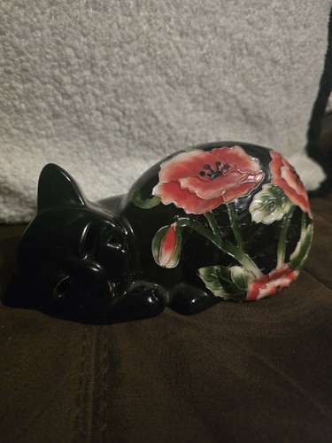 Porcelain cat flower - porcelain,