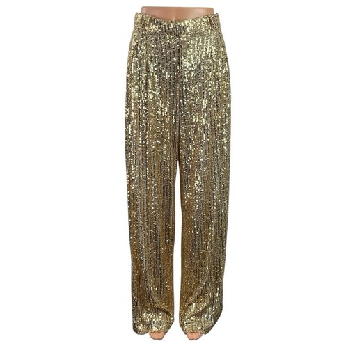Zara women gold sequin - women's,