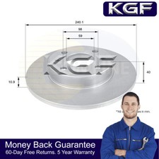 KGF Front Rear Brake Disc Fits