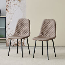 2/4/6X Dining Chairs Faux