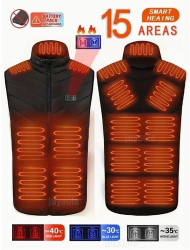 Heated vest gilet jacket - vest,